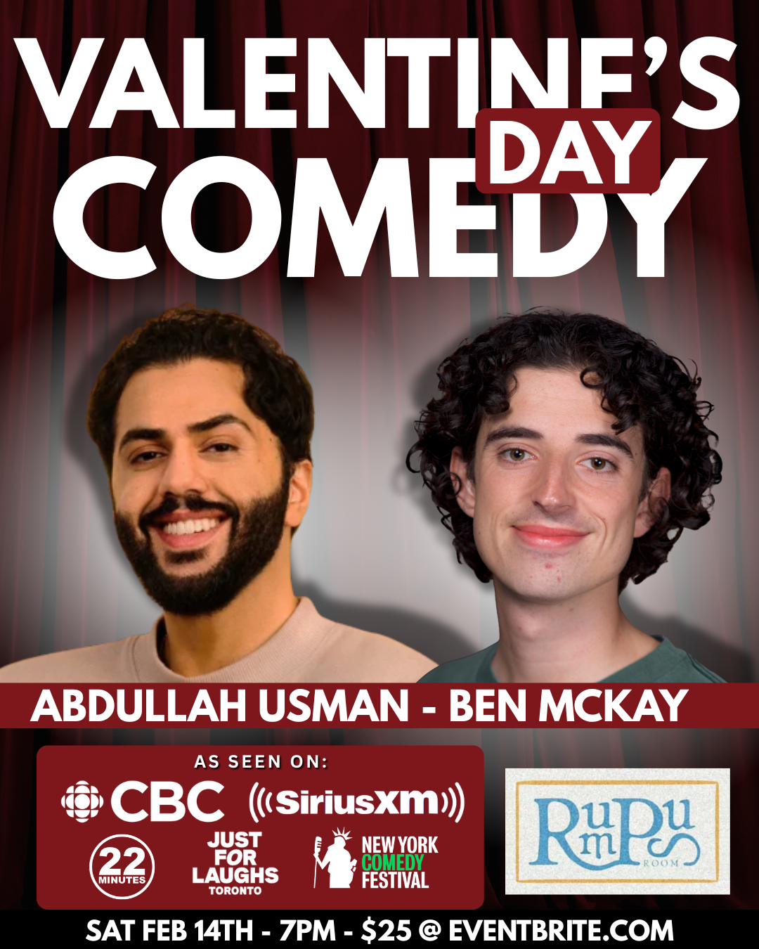 Event image Valentine's Day Comedy Show